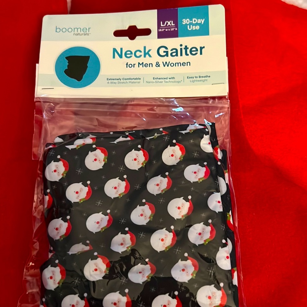 Boomer naturals… neck gaiter mask